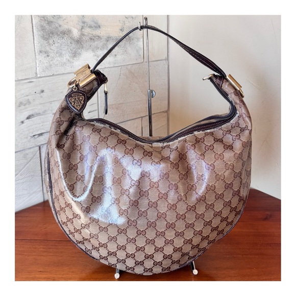 Gucci Handbags - 🩷VINTAGE🩷GUCCI GG SHOULDER BAG COATED CANVAS